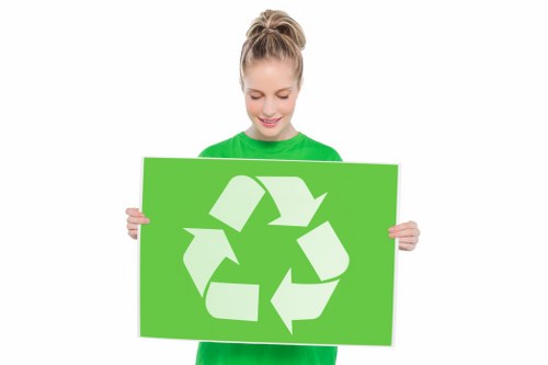 Secure and safe placement of skips by professionals